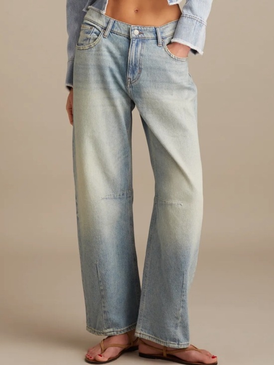 Lucky Brand Denim - Lucky Brand Barrel Wide Leg Jeans